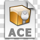 kearone Icons goes Apple, filetype ace transparent background PNG clipart