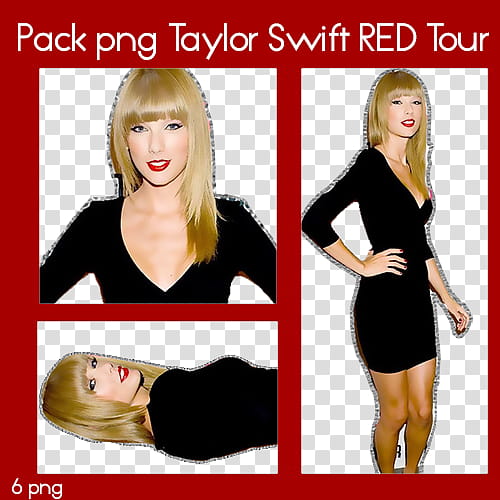 RED Tour Taylor Swift transparent background PNG clipart