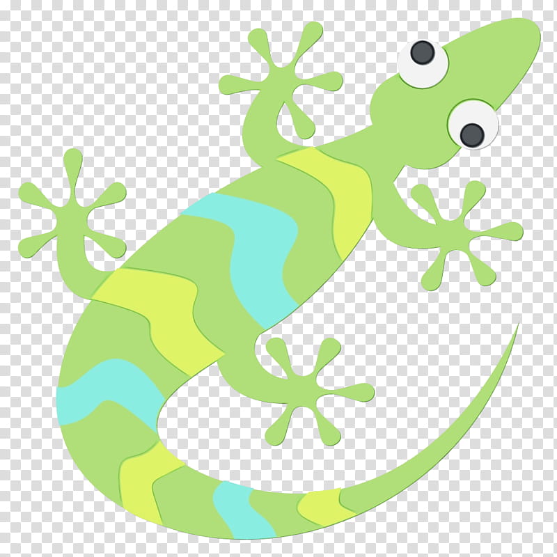 Emoji Drawing, Lizard, Reptile, Chameleons, Gecko, Green, Scaled Reptile, Animal Figure transparent background PNG clipart