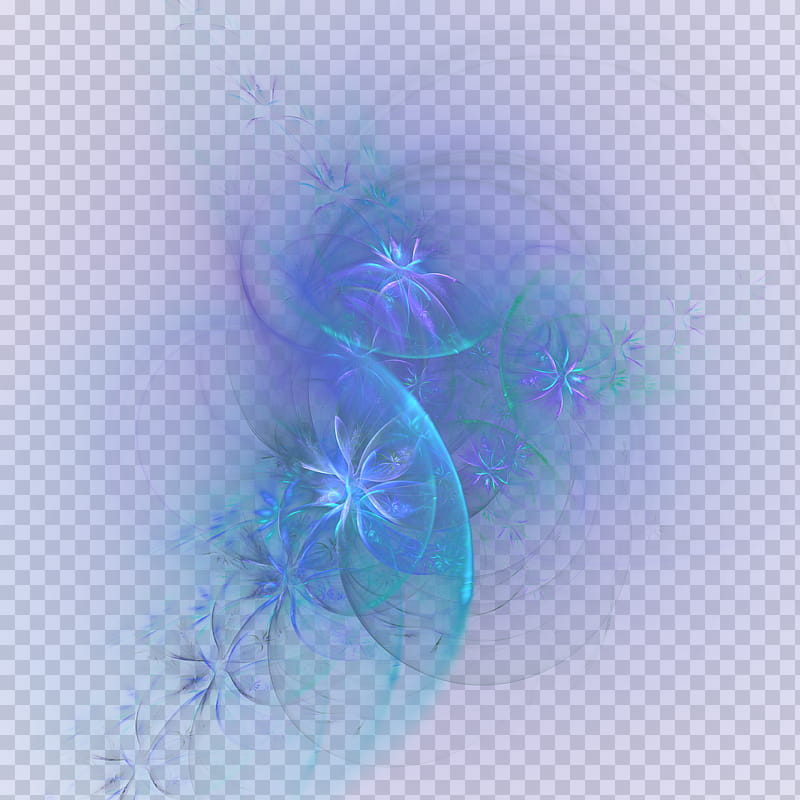 Fractal  , multicolored floral transparent background PNG clipart