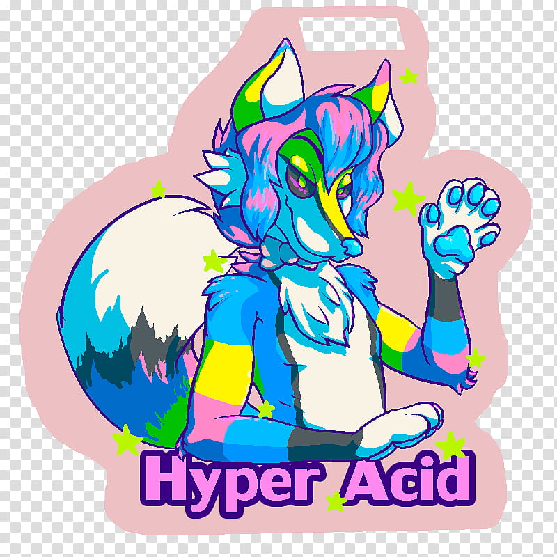 Hyper Acid Kandii Badge transparent background PNG clipart