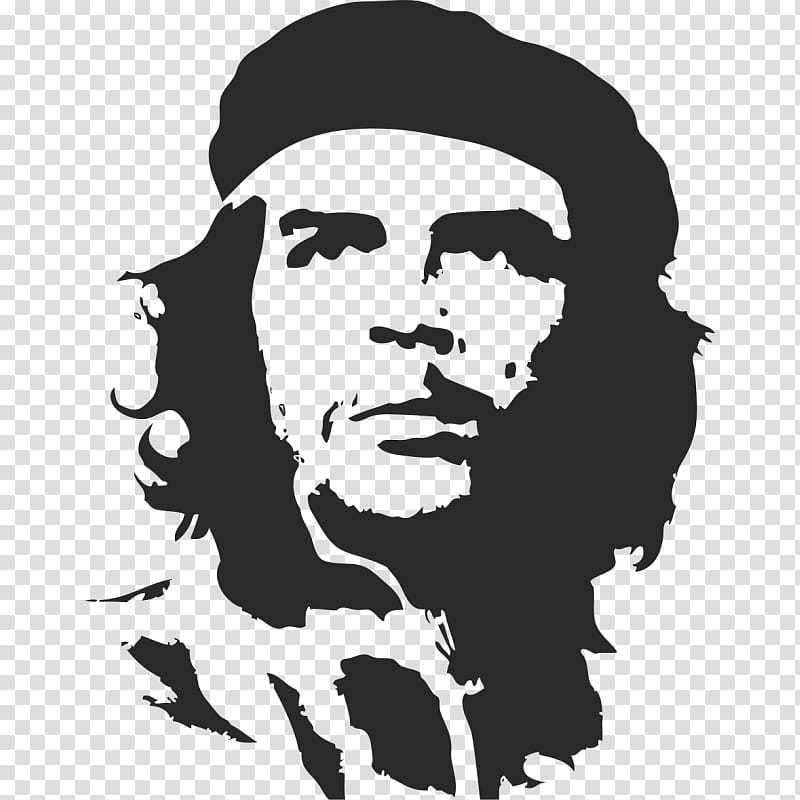 Hair, Che Guevara, Guerrillero Heroico, Cuban Revolution, Sticker, Revolutionary, Wall Decal, Portrait transparent background PNG clipart