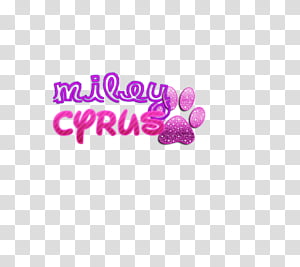 Texto de Miley Cyrus transparent background PNG clipart thumbnail