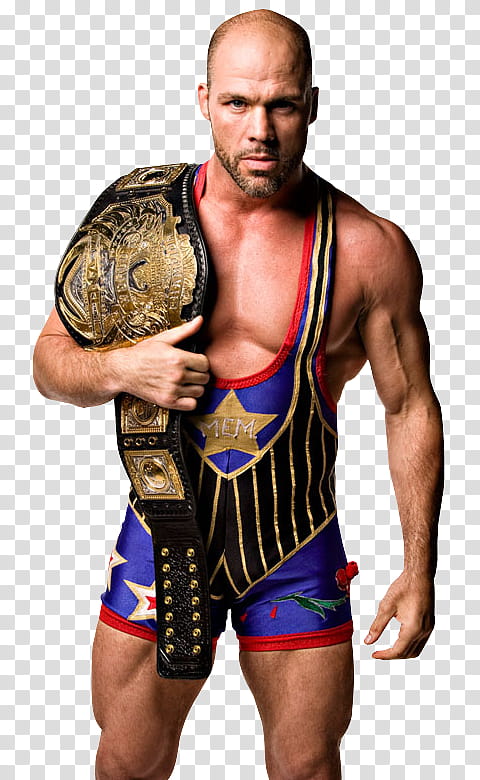 Kurt Angle TNA World Heavyweight Champion transparent background PNG clipart