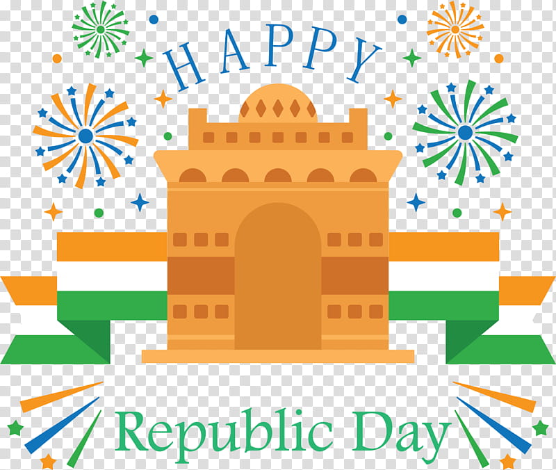 India Republic Day India Gate 26 January, Happy India Republic Day, Logo transparent background PNG clipart