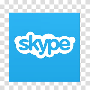 Skype logo transparent background PNG clipart