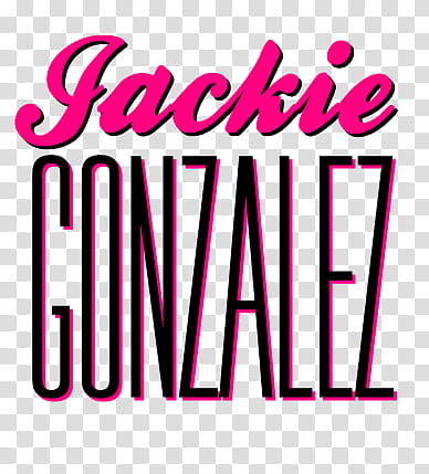 Textos  Bonus de Jackie Gonzalez transparent background PNG clipart
