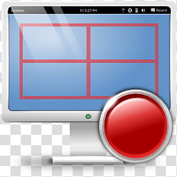 Record My Desktop Icon, qt-recordmydesktop transparent background PNG clipart