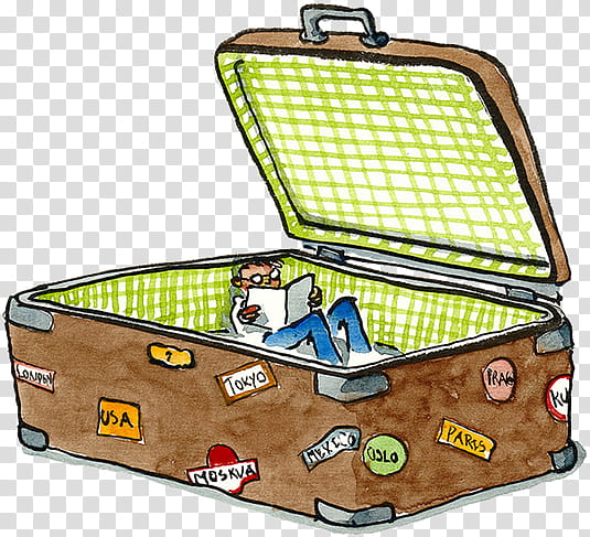 Travel Art, Drawing, Suitcase, Cartoon, Book, Recreation, Baggage, Luggage And Bags transparent background PNG clipart