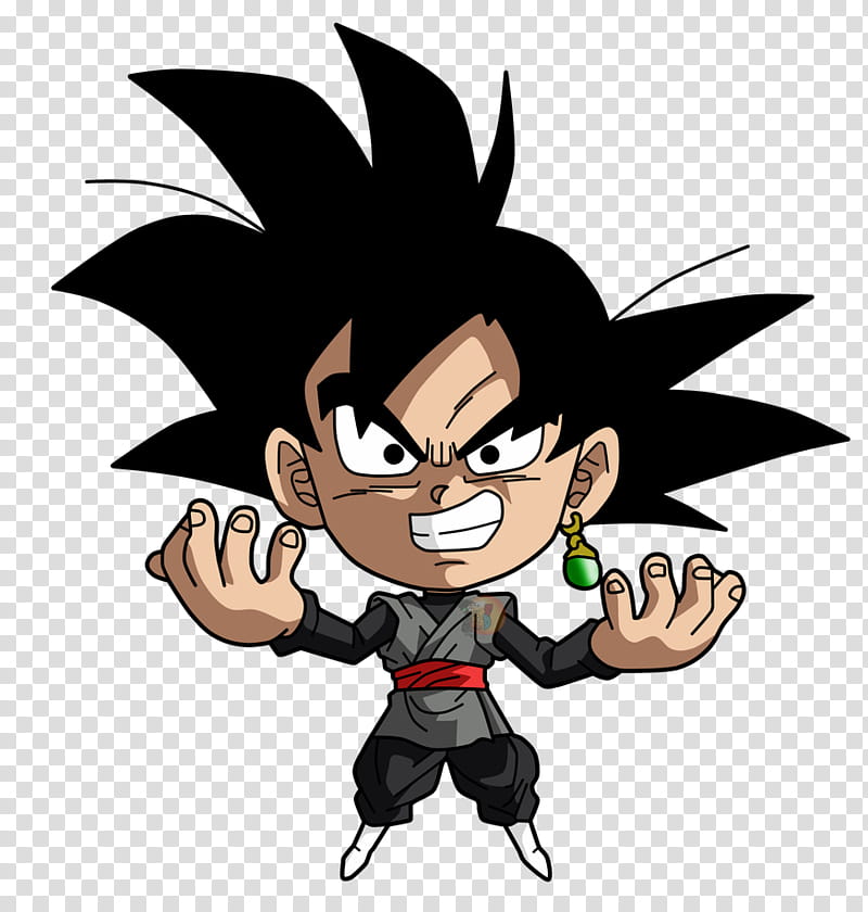 Goku de perfilFacuDibuja transparent background PNG clipart