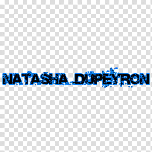 Texto Natasha Dupeyron transparent background PNG clipart