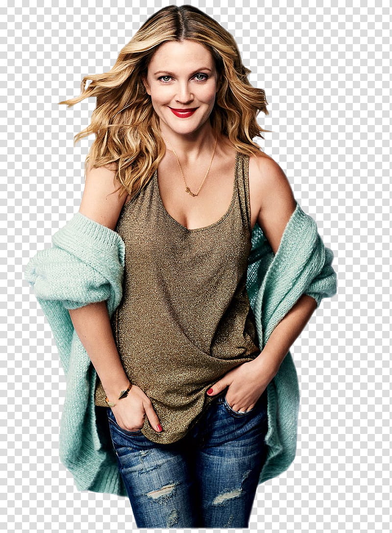 Drew Barrymore Render transparent background PNG clipart