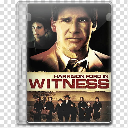 Movie Icon Mega , Witness, Witness DVD case transparent background PNG clipart