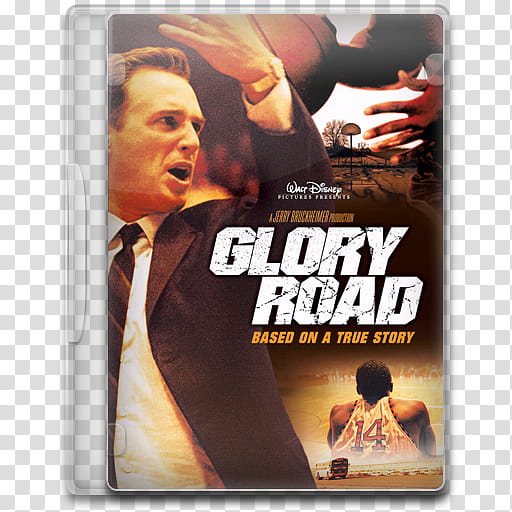 Movie Icon Mega , Glory Road, Glory Road DVD case transparent background PNG clipart