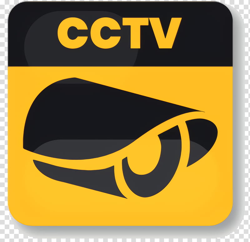 warning cctv camera logo