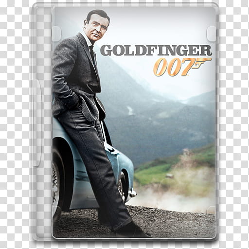 Movie Icon Mega , Goldfinger, Goldfinger  case illustration transparent background PNG clipart