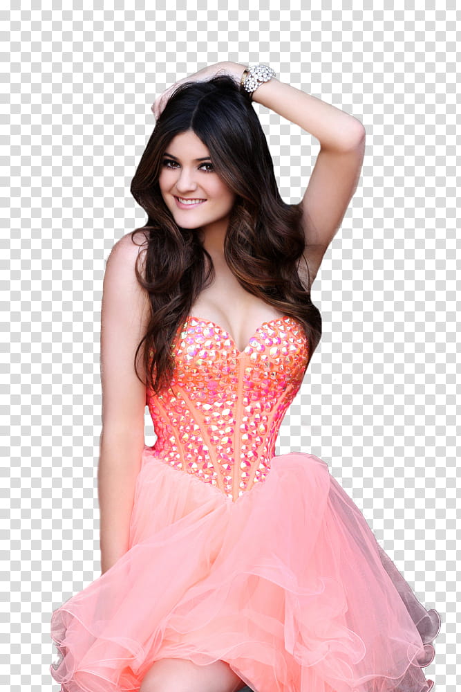 Kylie Jenner transparent background PNG clipart