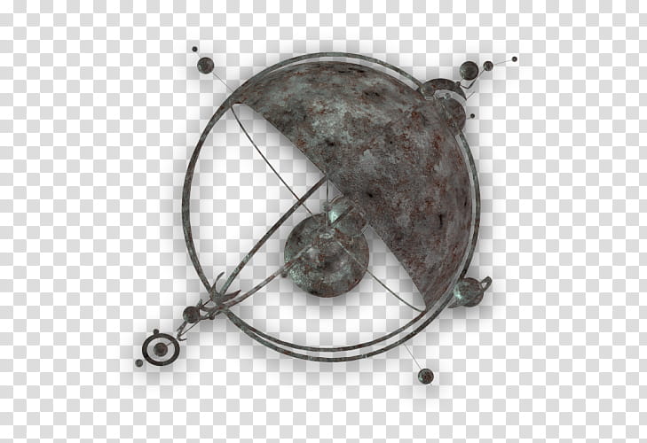 RPG Map Elements , gray and brown armillary sphere illustration transparent background PNG clipart
