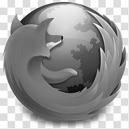 Firefox   Icon, Mozilla Firefox . Gray transparent background PNG clipart