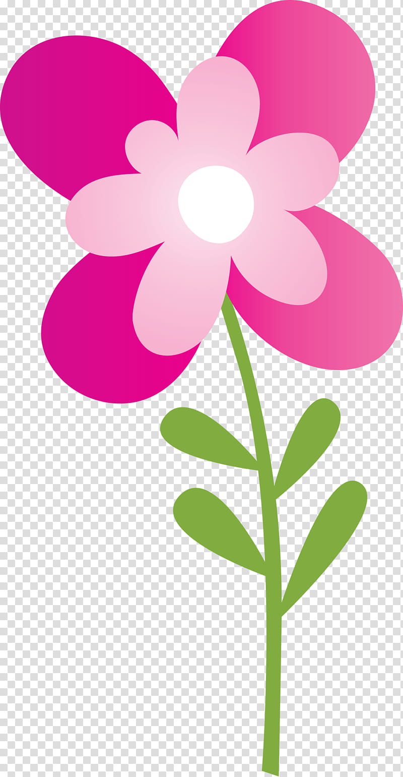 pink flower petal plant violet, Spring Flower, Spring
, Cartoon, Pedicel, Magenta, Plant Stem, Wildflower transparent background PNG clipart