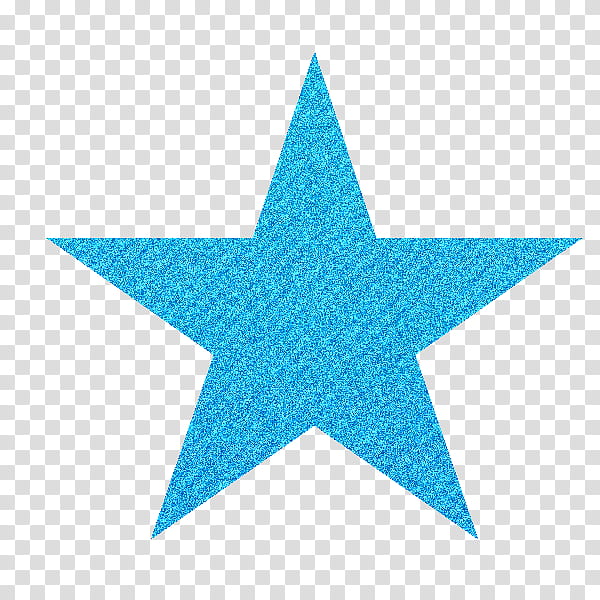 Estrella, blue star sticker transparent background PNG clipart