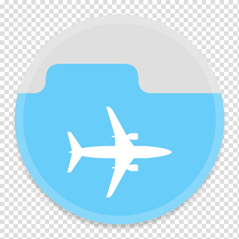 Button UI Custom Folders, white and blue airliner icon illustration transparent background PNG clipart