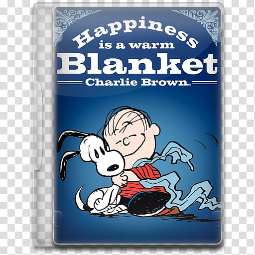 Movie Icon , Happiness Is a Warm Blanket, Charlie Brown transparent background PNG clipart