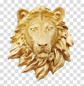 Gryffindor, lion bust transparent background PNG clipart
