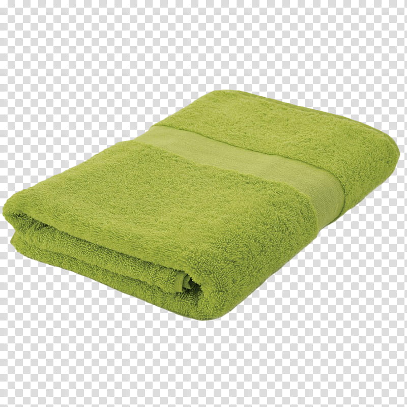 Green Grass, Towel, Cotton, Cloth Napkins, White, Yellow, Bathroom, Rectangle transparent background PNG clipart
