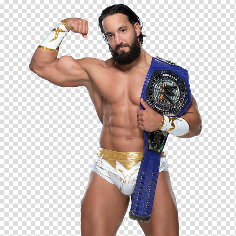 Tony Nese WWE Criuserweight Champion || transparent background PNG clipart