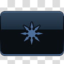 Verglas Icon Set  Blackout, Blades, black shuriken star icon transparent background PNG clipart