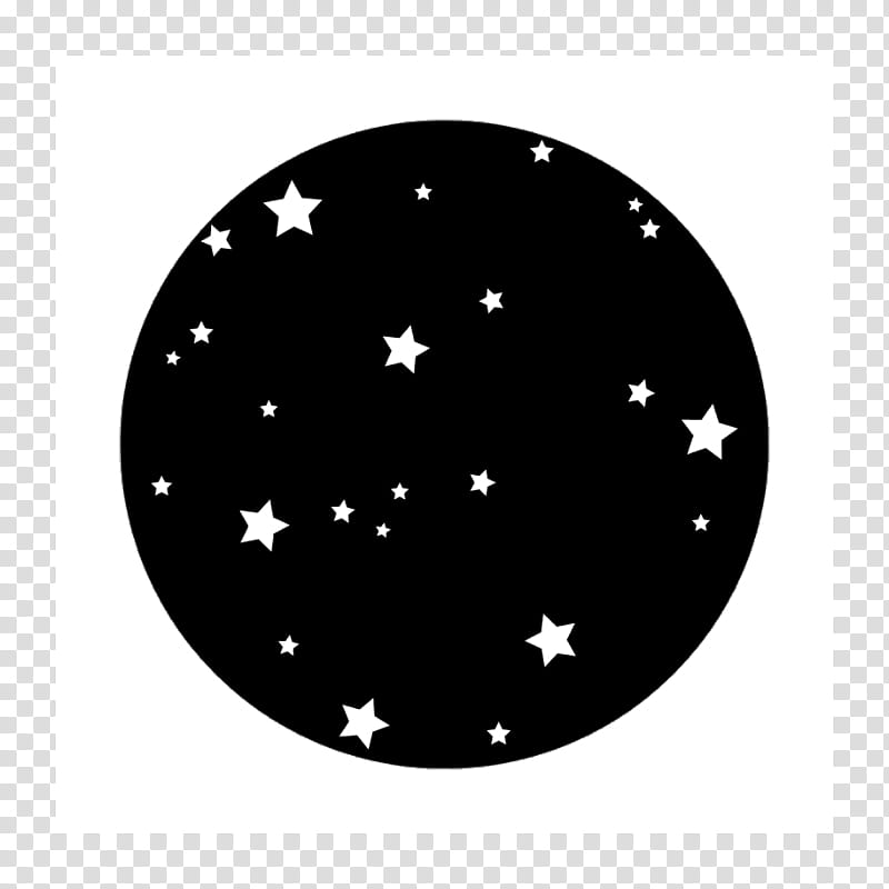 White Star, Gobo, Moon, Animation, Theatrical Scenery, Black, Black And White
, Circle transparent background PNG clipart