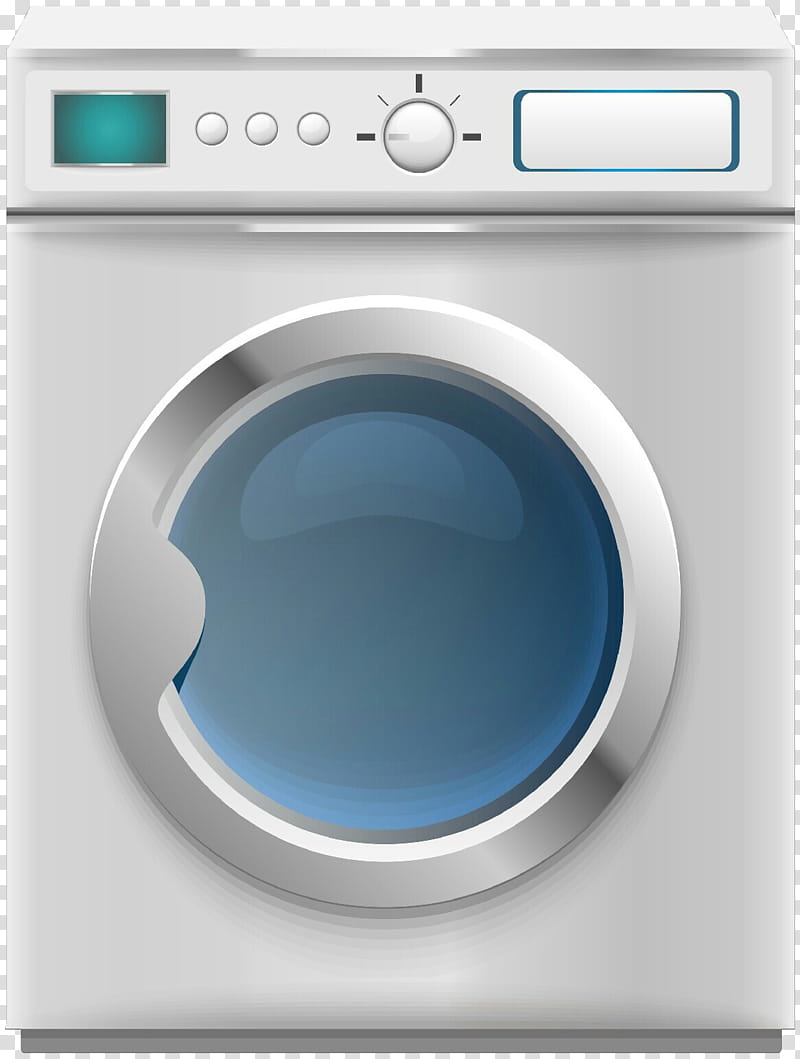 Washing machine, Cartoon, Major Appliance, Home Appliance, Clothes Dryer transparent background PNG clipart