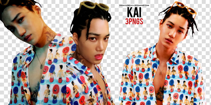 EXO Kai The War, man showing his tongue transparent background PNG clipart