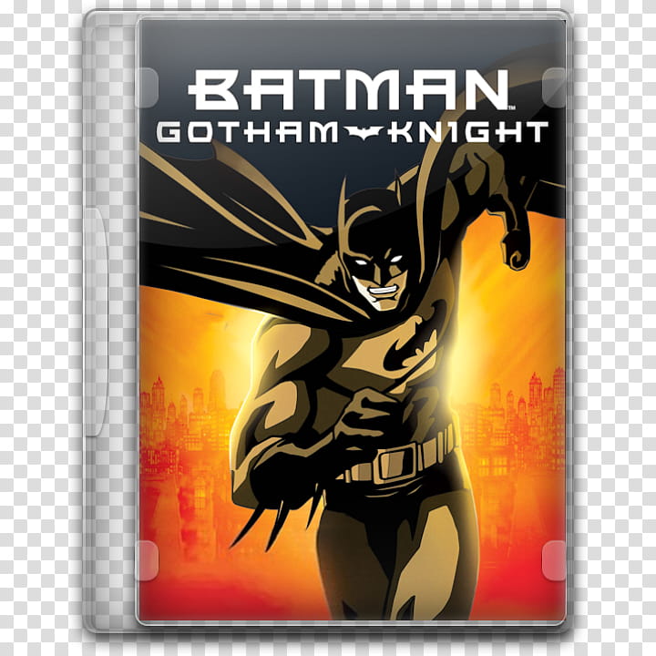 Animated Movie Icons, Batman, Gotham Knight transparent background PNG clipart
