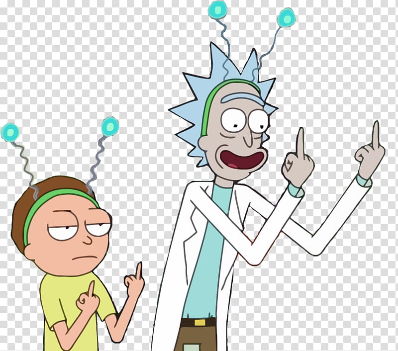 Rick And Morty, Rick Sanchez, Morty Smith, Sticker, Decal, Cartoon, Pickle Rick, Adult Swim transparent background PNG clipart