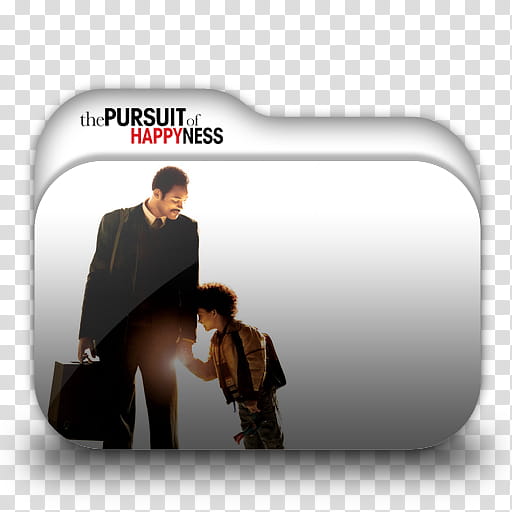 Movie Folders , The Pursuit of Happyness movie poster transparent background PNG clipart