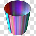 Plasma Gradient Tumbler Icons, plEwtrmps_x, iridescent tube illustration transparent background PNG clipart