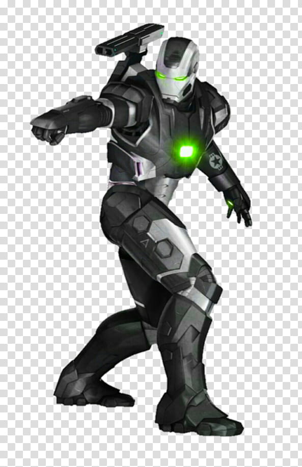 War Machine Kryptonite Powered Armor Render transparent background PNG clipart