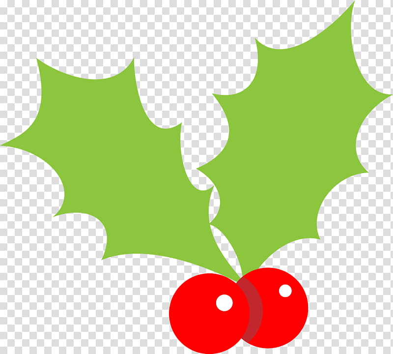 Holly Christmas Christmas Ornament, Christmas , Leaf, Green, Plant, Tree, Fruit, Cherry transparent background PNG clipart