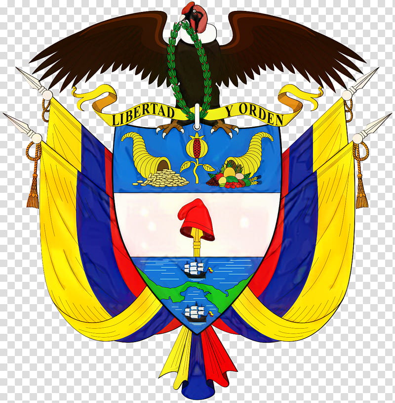 Flag, Coat Of Arms Of Colombia, Gran Colombia, History, National Symbols Of Colombia, Colombian Art, Phrygian Cap, Crest transparent background PNG clipart