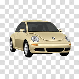 VW Beetle Icons, Beetle-Harvest Moon Beige, brown Volkswagen coupe transparent background PNG clipart