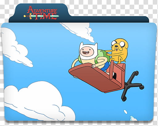 New TV Series Folders, Adventure Time folder transparent background PNG clipart