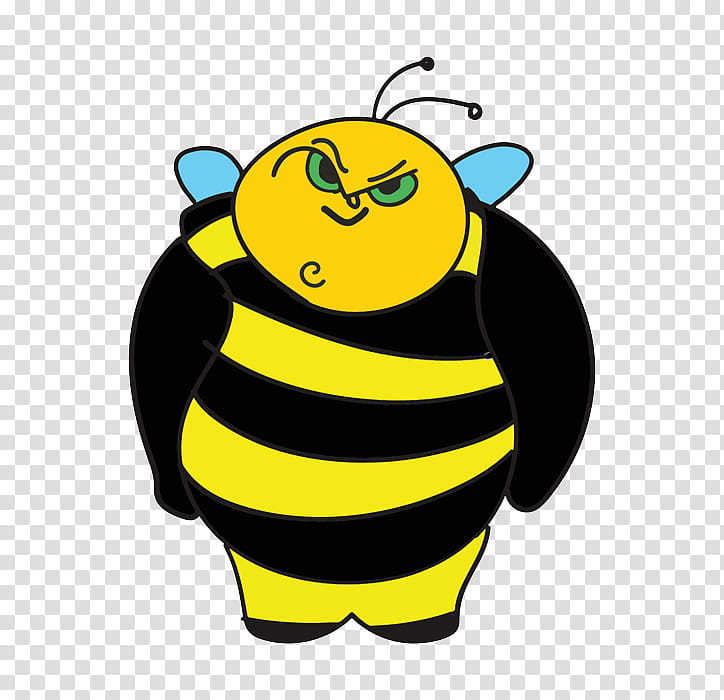 Bee, Honey Bee, Smiley, Yellow, Meter, Lady Bird, Honeybee, Bumblebee transparent background PNG clipart