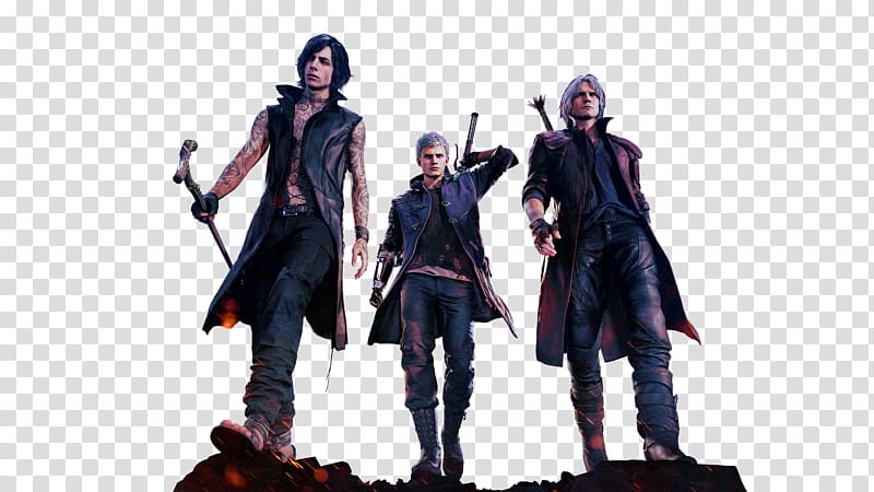 Devil May Cry  Deluxe Key Art Render transparent background PNG clipart