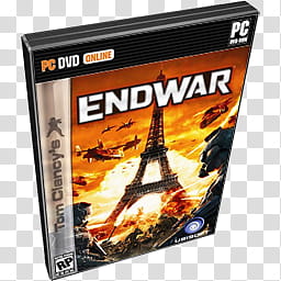 PC Games Dock Icons v , EndWar transparent background PNG clipart