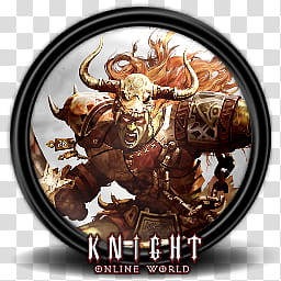 Games , Knight online World logo illustration transparent background PNG clipart