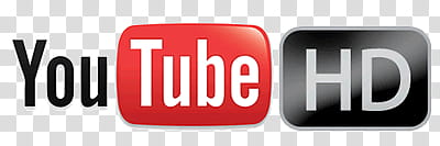 YouTube HD Logo, YouTube HD logo transparent background PNG clipart