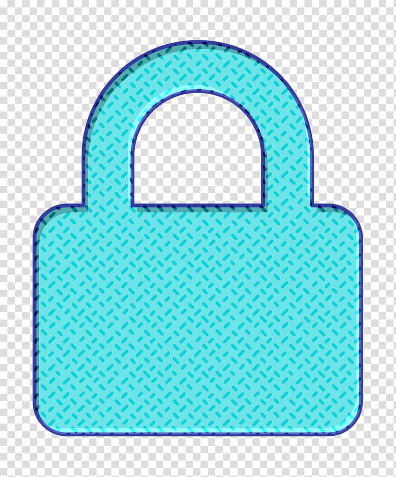 lock icon password icon secure icon, Security Icon, Unlock Icon, Aqua, Turquoise transparent background PNG clipart