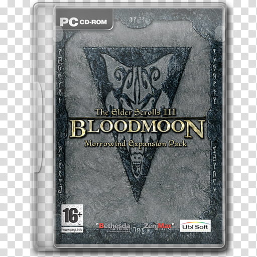 Game Icons , Elder Scrolls III Bloodmoon transparent background PNG clipart